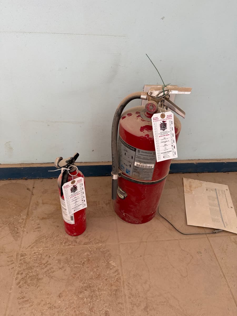 TAS Environmental Services fire extinguisher job in Springfield, TN