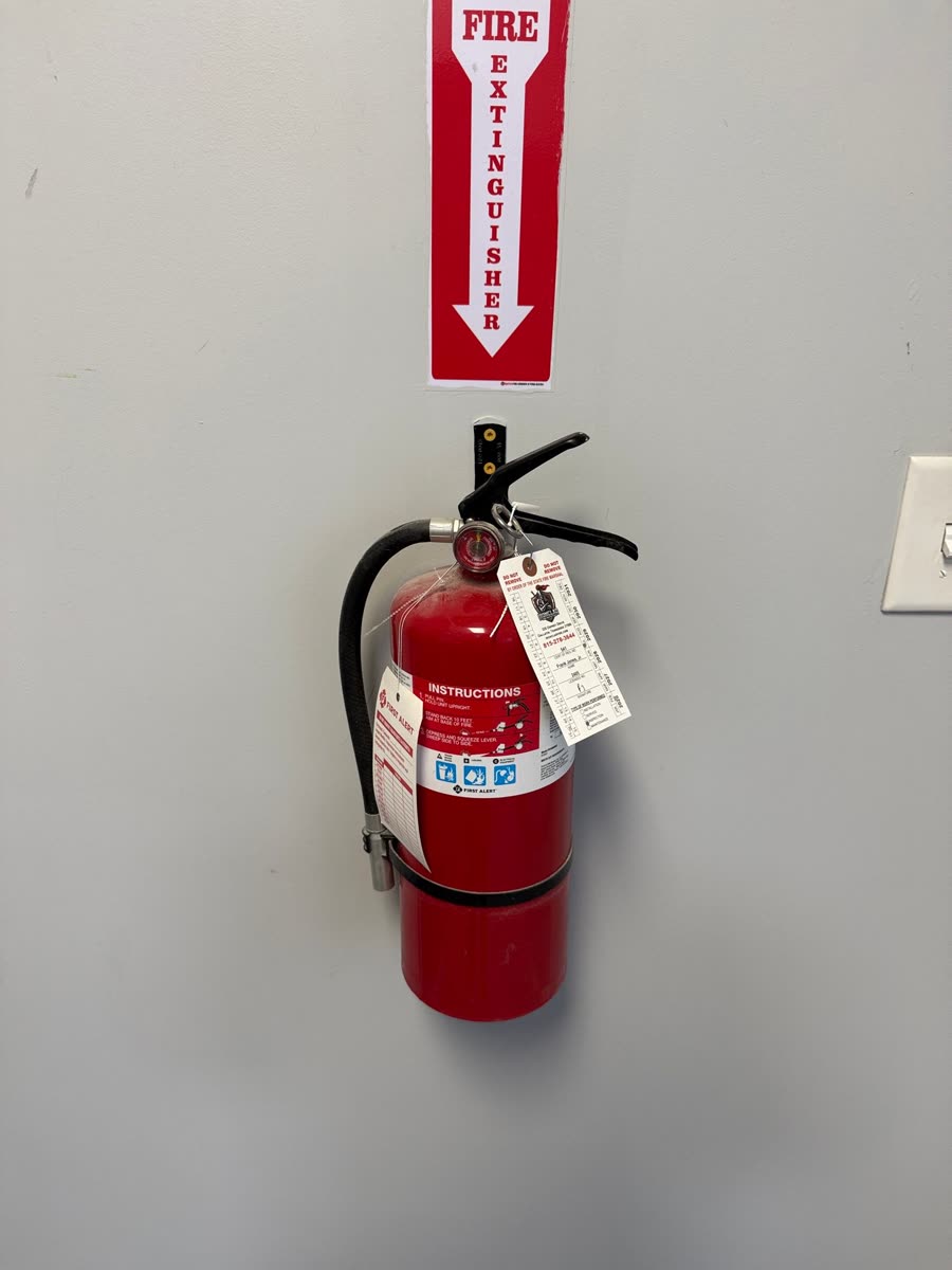 Woof St Grooming fire extinguisher job in Mt. Juliet, TN